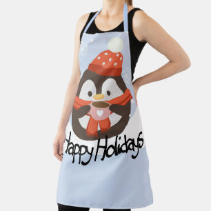 Tablier Joyeux Pingouin de vacances