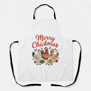 Tablier Joyeux Pouletmas Poulet Noël
