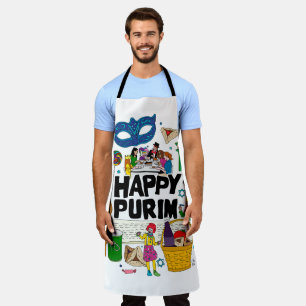 Tablier Joyeux Purim Apron