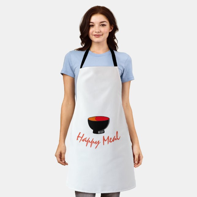 Tablier Joyeux repas (Porté)