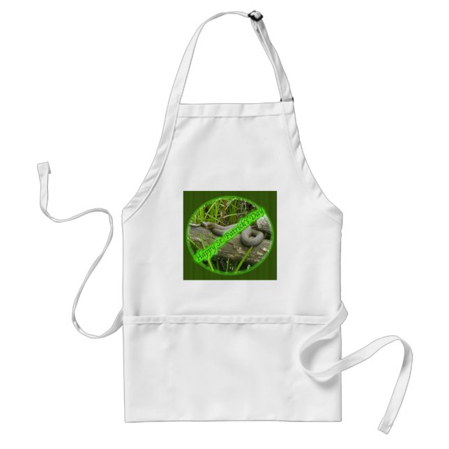 Tablier Joyeux Saint-Patty's Day No Snakes (Devant)