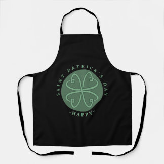 Tablier Joyeux Shamrock de la Saint Patrick
