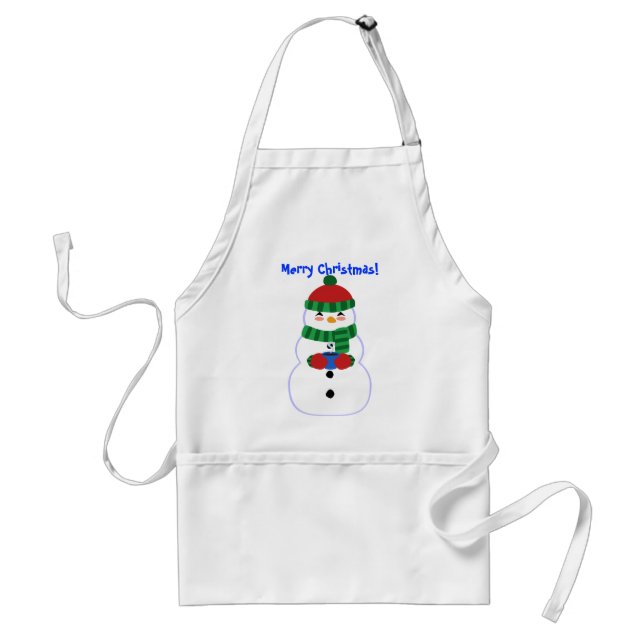 Tablier Joyeux Snowman Apron (Devant)