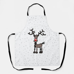 Tablier Joyeux Stressmas avec Rudolph
