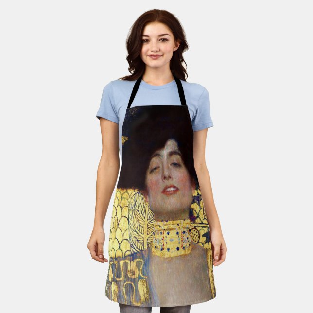 Tablier Judith et la tête d'Holopherne par Gustav Klimt  (Porté)