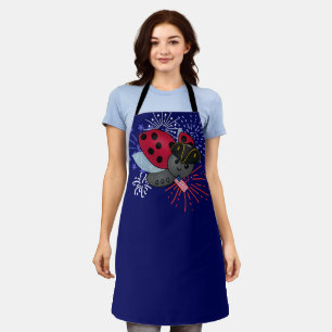 Tablier Juillet 4 Minuteman Ladybug
