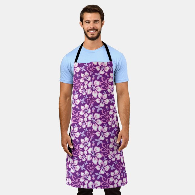 TABLIER JUNGLE SURF (VIOLET) (Porté)