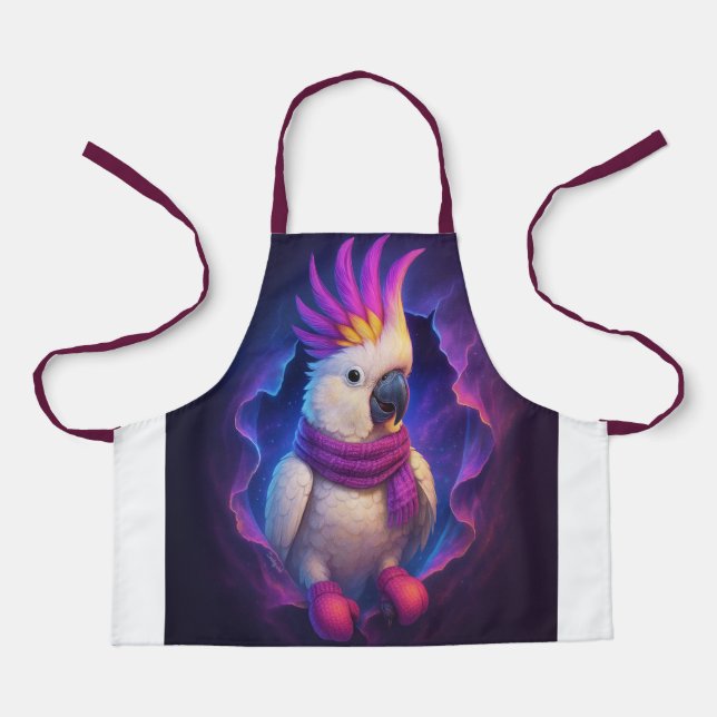 Tablier Kaketoe Kookschort – Vrolijk in de Keuken (Recto)