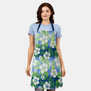 Tablier Kalani Tie Dye Mélange d'hibiscus tropicaux - Ble