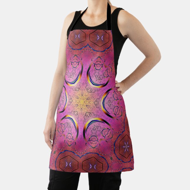 Tablier Kaleidoscope du coeur radieux (Insitu)