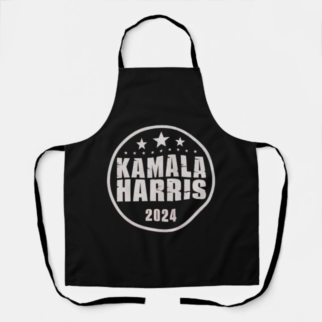 Tablier Kamala Harris 2024 Pour Président Élection Rétro (Recto)