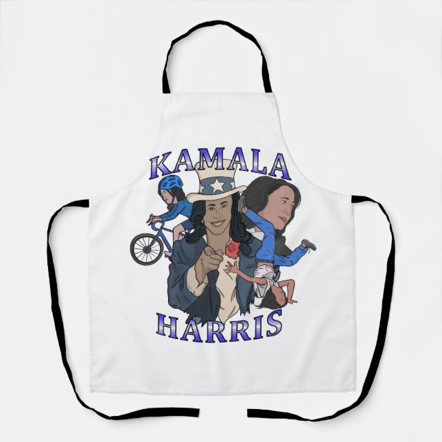 Tablier Kamala Harris Bootleg Rap (Recto)