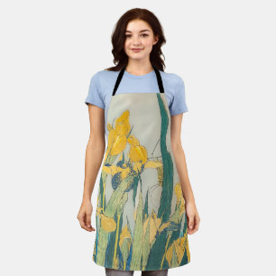 Tablier Katsushika Hokusai - Grasshopper et Iris