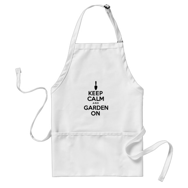 Tablier Keep Calm and Garden On Apron (Devant)