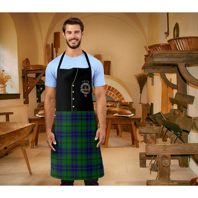 Tablier Keith Clan Badge & Tartan Kilt (Créateur téléchargé)