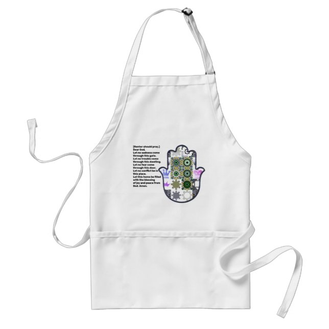 Tablier Khamsa Hand Apron 1 (Devant)