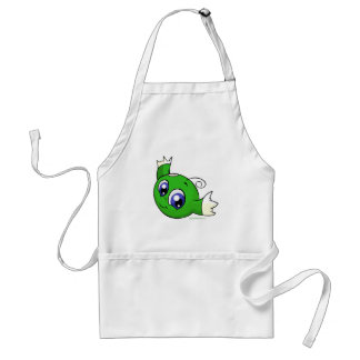 Tablier Kiko vert de tourbillonnement