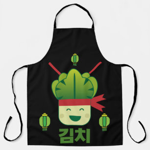 Tablier Kimchi Asiatique Apron Alimentaire
