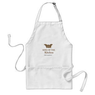 Tablier King of the cuisine chef cuisine ajouter nom couro