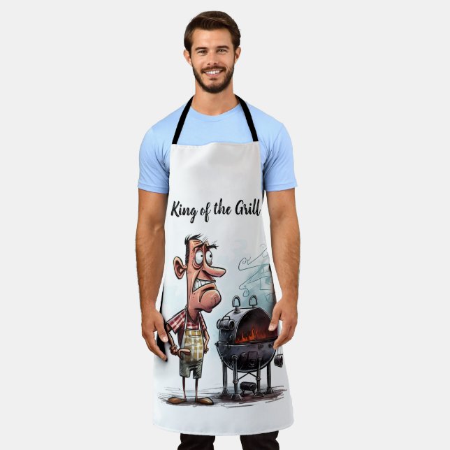 Tablier 🔥 King of the Grill Apron 🔥 (Porté)