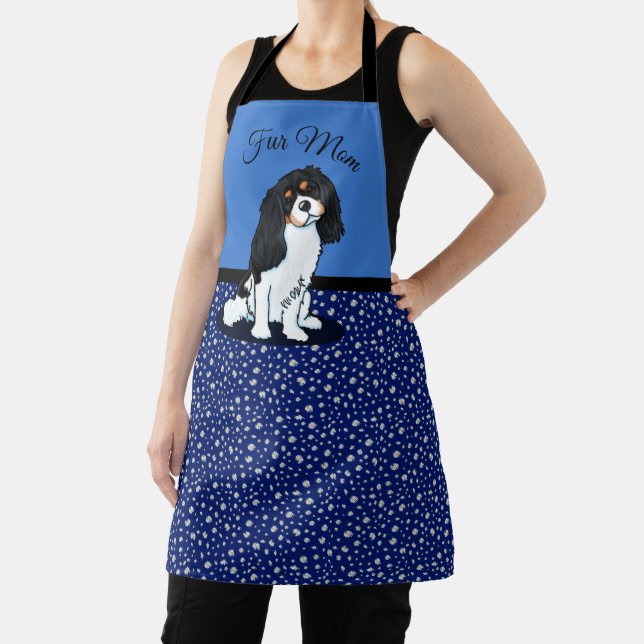 Tablier KiniArt Cavalier King Charles All-Over Imprimé Apr (Insitu)