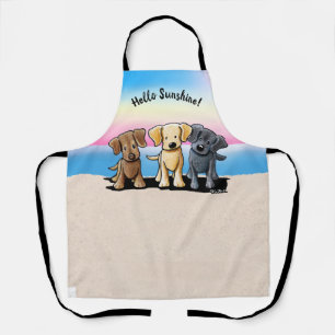 Tablier KiniArt Labrador Trio Apron
