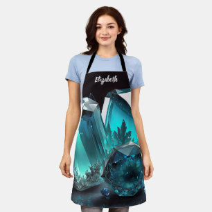 Tablier Kiss Cuisine Cuisinière Cuisine BBQ Baker Cristal