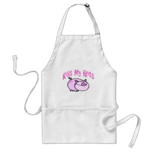Tablier Kiss My Grits Comical