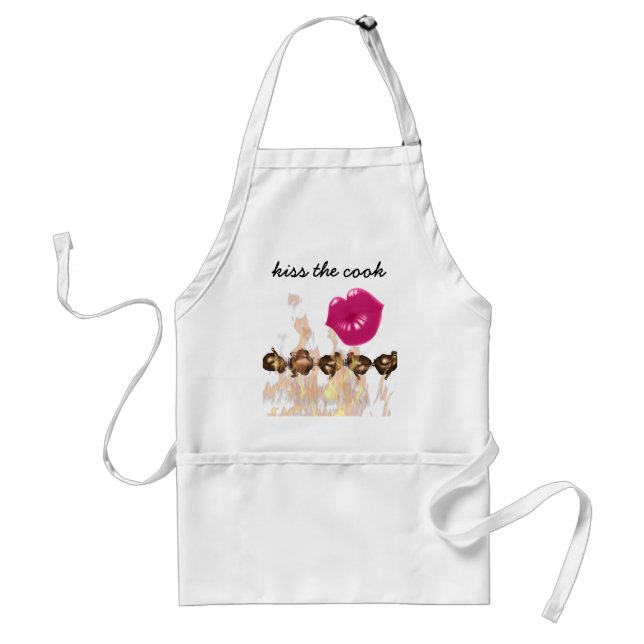 TABLIER KISS THE COOK APRON (Devant)