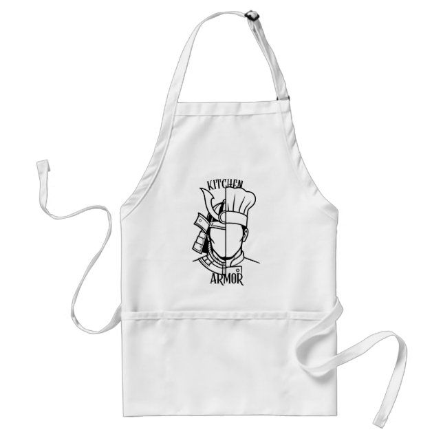 Tablier Kitchen Armor - L'Uniforme Chef-Guerrier (Devant)