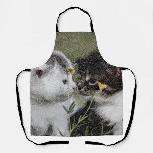 Tablier Kitten, mignonne, nature
