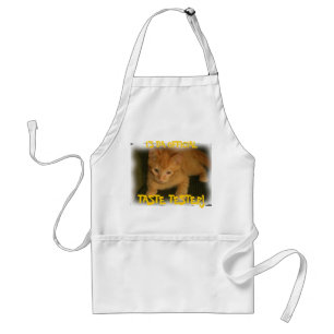 Tablier Kitty "I'S DA OFFICIAL TASTE TESTER" Apron