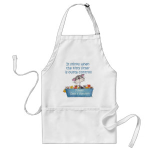 Tablier Kitty Litter pue