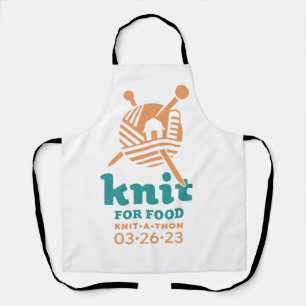 Tablier Knit for Food Apron