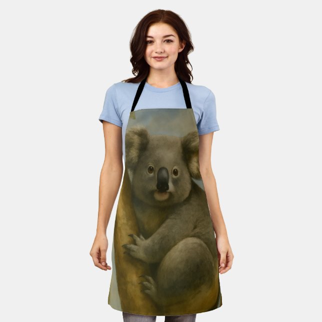 Tablier Koala à la lumière calme (Porté)