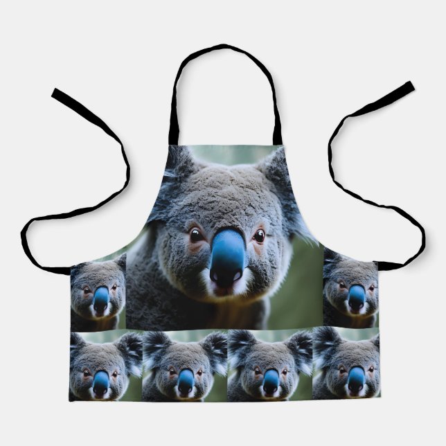 Tablier Koala australienne, Porte-photos complète pour enf (Recto)