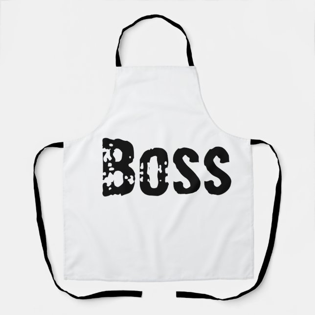 Tablier Kool Minimalist Boss apron (Recto)