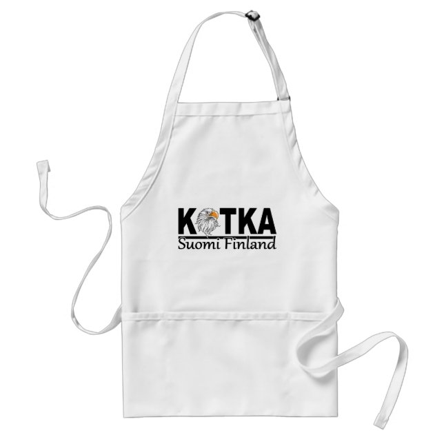Tablier Kotka Finlande - choisir style & couleur (Devant)