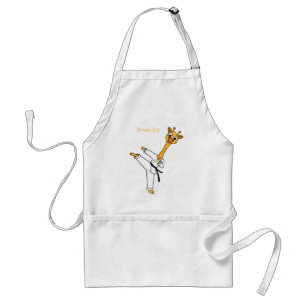 Tablier Kung Fu giraffe