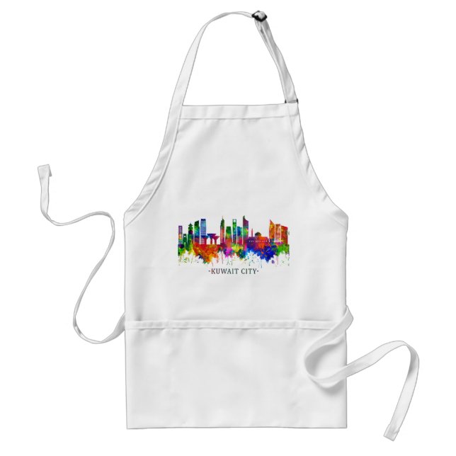 Tablier Kuwait City Kuwait Skyline (Devant)