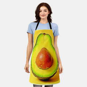 Tablier La beauté d'une conception d'Avocado saine