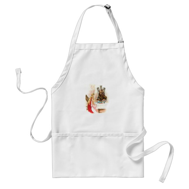 Tablier La beauté et la bête Adulte Apron (Devant)