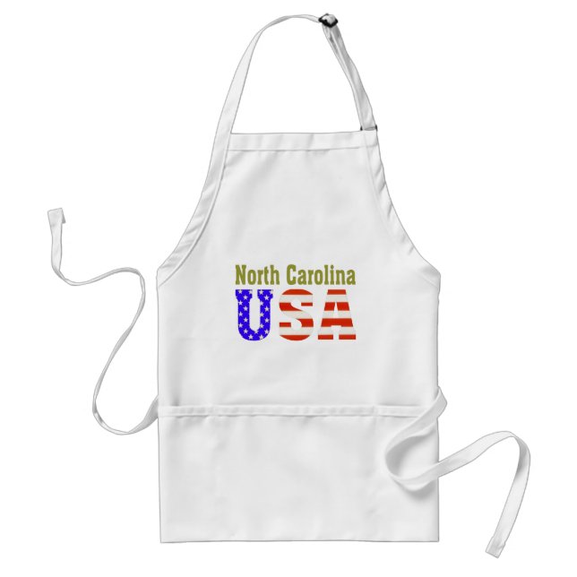 Tablier La Caroline du Nord Etats-Unis ! (Devant)