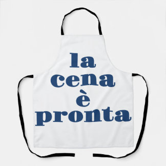 Tablier La Cena E Pronta
