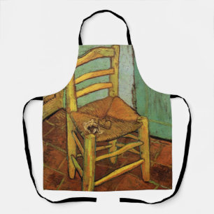 Tablier La chaise de Vincent avec son pipe par Vincent van
