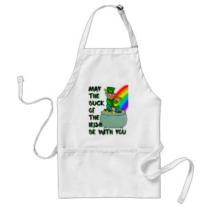 Tablier La chance de l'irlandais St Patrick's Apron