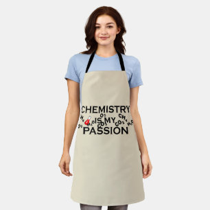 Tablier la chimie est ma passion drôle chémotiste