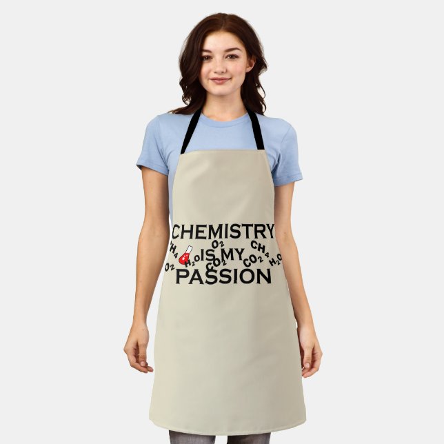 Tablier la chimie est ma passion drôle chémotiste (Porté)