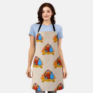 Tablier La conception amusante de Thanksgiving de style ca