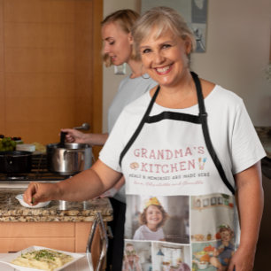Tablier La cuisine de grand-mère   8 Photo personnalisée